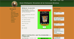 Desktop Screenshot of gremi-antiquaris-brocanters-girona.com